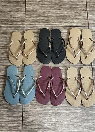 В'єтнамки havaianas slim жіночі , оригінал, нові лишились бірюза
