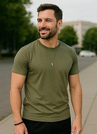 Базова однотонна футболка