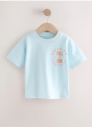 Футболка на хлопчика next 104,110,116,122 см