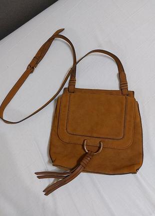 Сумочка кроссбоди коричневого next