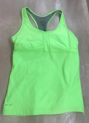 Майка для фитнеса спорта nike dri fit