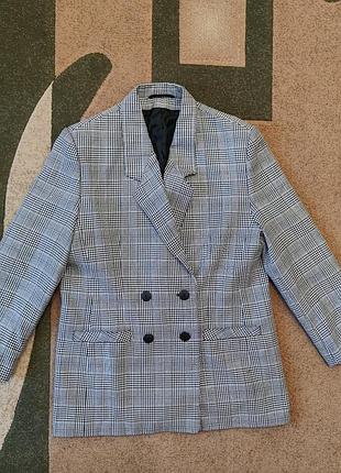 Пиджак пиджак жакет блейзер кардиган м,л размер 44,46 женский серый