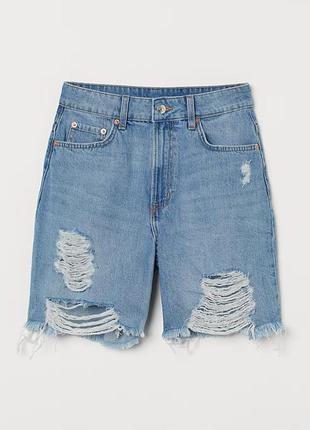 Джинсовые шорты h&m. р. xl