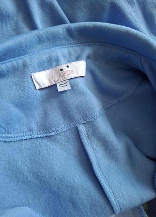 Блакитний кардиган, піджак 4