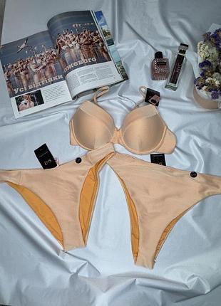 Купальник- трійка роздільний чашка 75 80 д d від hunkemoller riviera варіант1