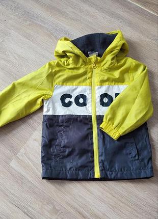 Куртка вытрёлка тонкая на флисе лекгом92р