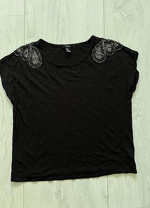Футболка з бісером