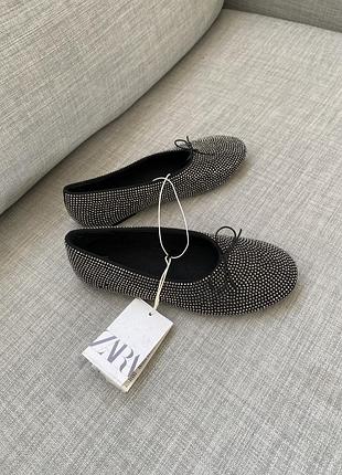 Нові балетки на дівчинку zara 3