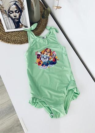 Слитный купальник щенячий патруль