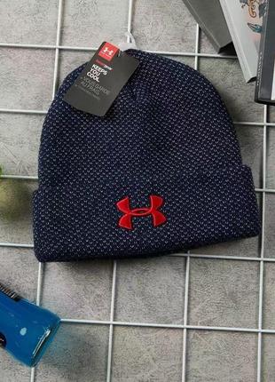 Зимняя теплая шапка under armour  унисекс3 фото