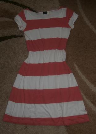 Летнее платье из тонкого трикотажа