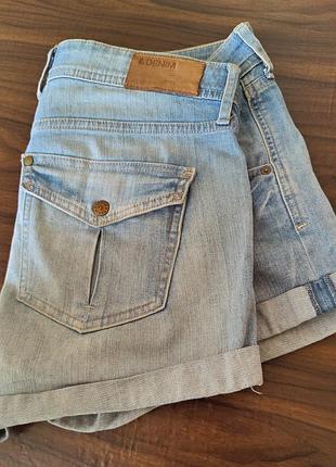 Шорты короткие женские коттон h&m