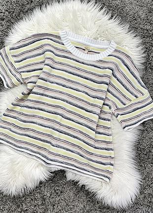 Вʼязана кофта з коротким рукавом barbour