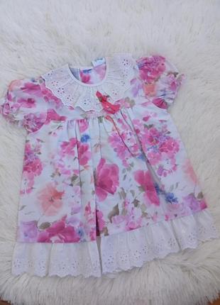 Платье на 6-12 месяцев платье на девочку 80 см