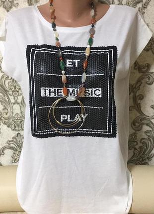 Натуральная футболка