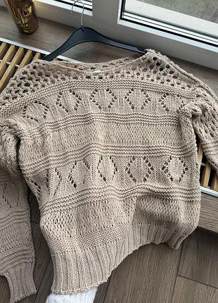 Женская вязаная кофта 6