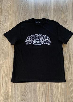Чоловіча футболка з вишитим логотипом mercier