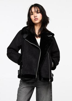 Дублянка куртка pull&bear