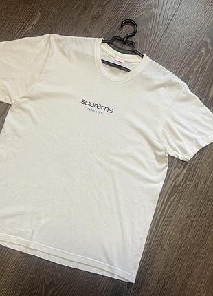 Футболка supreme new york