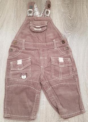 Вельветовий комбінезон для малюка