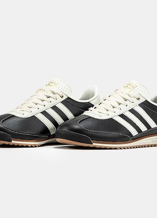 Мужские кроссовки адедас africa adidas sl 72 black white, мужественные кроссовки ададас