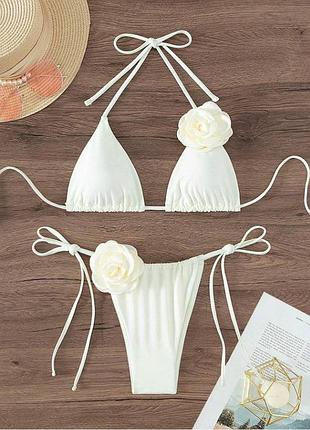 Женский купальник на завязках