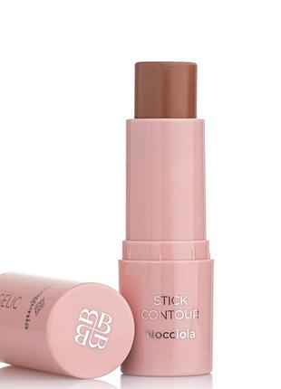 Контурінг для обличчя bogenia angelic contour stick 002 nocciola