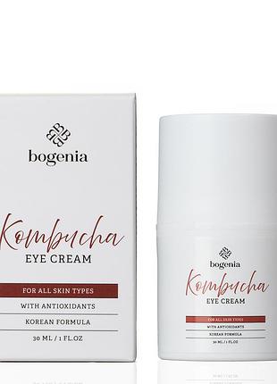 Крем для шкіри навколо очей bogenia kombucha зволожувальний з комбучею та антиоксидатами 30 мл