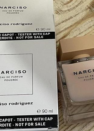 Оригінал narciso rodriguez poudree tester 90 ml мл ( нарцисо родрігес пудре пудрі жіночі ) парфумована вода