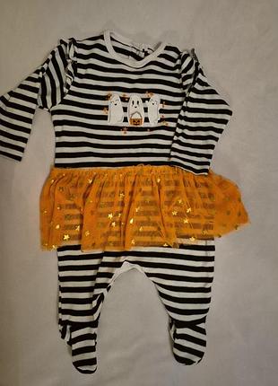 Чоловічок для дівчинки на 3-6 місяців,  62-68 см