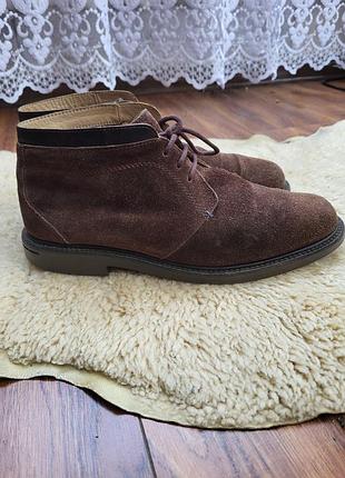 🟤 sebago trent chukka • замшевые ботинки • оригинал • 41 размер (us 7.5)