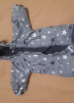 Комбінезон демісезон- тепла зима для хлопчика 74 розмір