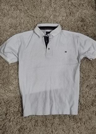 Мужская футболка tom hilifiger р.xl коттон, оригинал