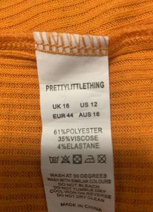 Платье апельсинового кольору.👗 3