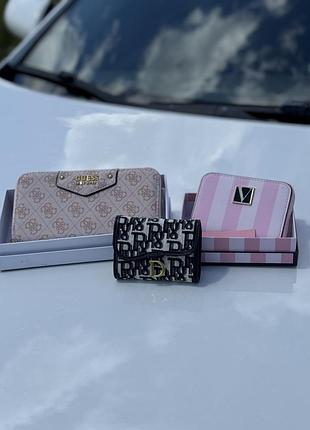 Гаманці vs,guess,dior