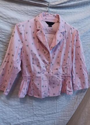 Романтичная приталенная блуза paul smith, джмили