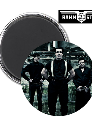 Магнит на холодильник rammstein | рамштайн #19