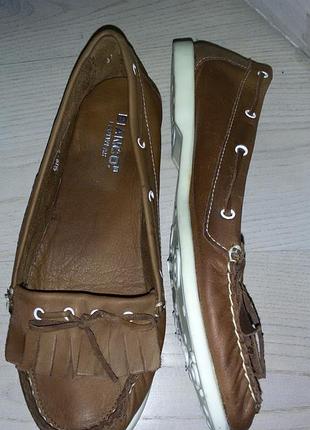 Bianco (нидерланды)- восхитительные кожаные мокасины р.37 (23.5см)