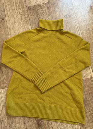 100% кашеміровий гольф/ кофтинка з високим коміром