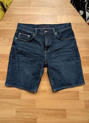Джинсовые шорты Tommy hilfiger размер 33 m-l lacoste x boss x armani
