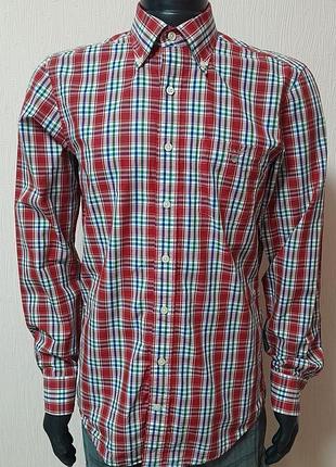 Шикарная разноцветная рубашка из 100% хлопка gant tailor poplin regular fit
