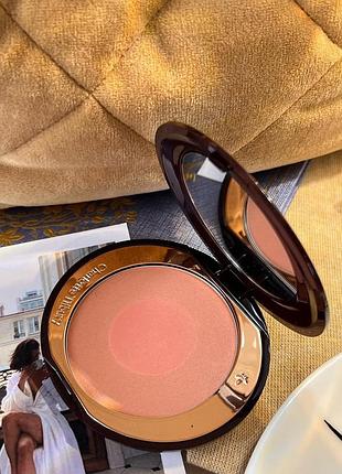 Рум'яна charlotte tilbury pink pop swish & pop blusher у відтінку ecstasy