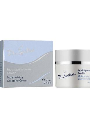 Крем для зайва dr. spiller moisturizing carotene cream