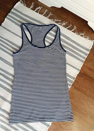 Майка-борцовка у смужку