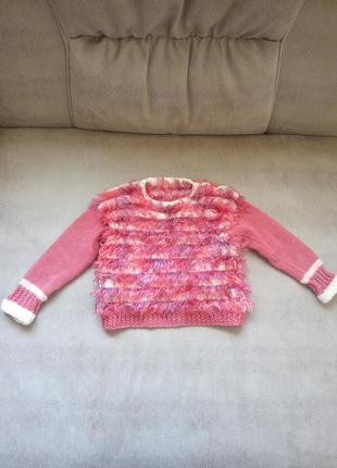 Отличная кофточка для девочки 4-12месяцев.