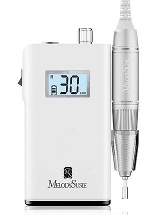 Акумуляторний фрезер для манікюру, 30000 об/хв, портативна електрична електронна пилка