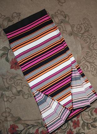 Натуральна трикотажна-стрейч літня максі спідниця з розрізами великого розміру туреччина