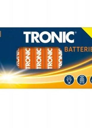 Лужні батарейки tronic lr03 aaa 20 шт | 1.5v alkaline 🔋