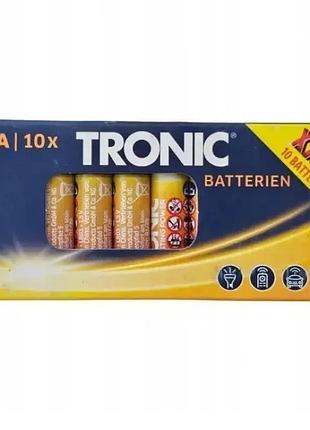 🔋 батарейки tronic lr03 aaa 10 шт | 1.5v alkaline