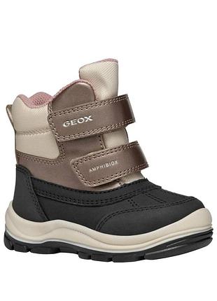 Детские зимние ботинки geox flanfil 26 р сапоги девочке